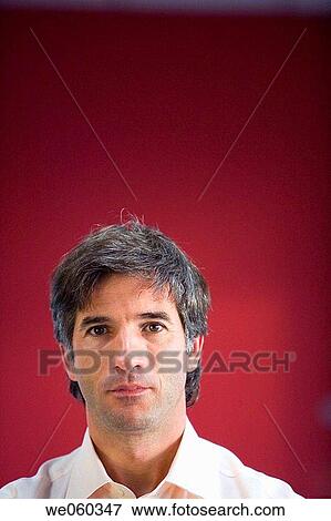 Stock Photo - black hair, businesspeople, businessman, business, authority. Fotosearch