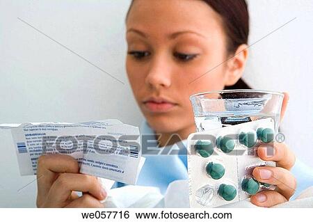 blister-pack, brunette, Close-up View Large Photo Image Stock Photograph - blister-pack, brunette, Close-up. Fotosearch