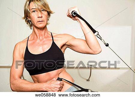 Stock Photo - blond, contemporary, activity. Fotosearch