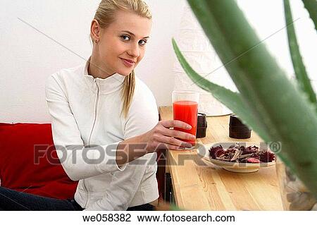 blond, contemporary, at-home View Large Photo Image Stock Image - blond, contemporary, at-home. Fotosearch