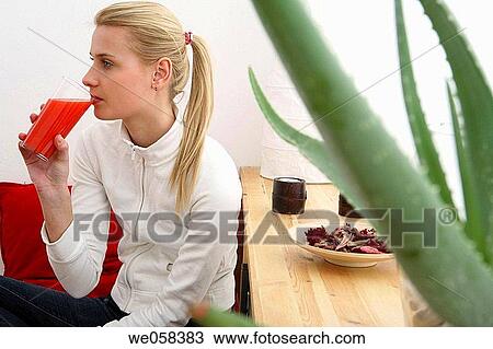 blond, contemporary, at-home View Large Photo Image Stock Image - blond, contemporary, at-home. Fotosearch