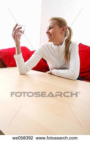 blond, contemporary, at-home View Large Photo Image Stock Image - blond, contemporary, at-home. Fotosearch
