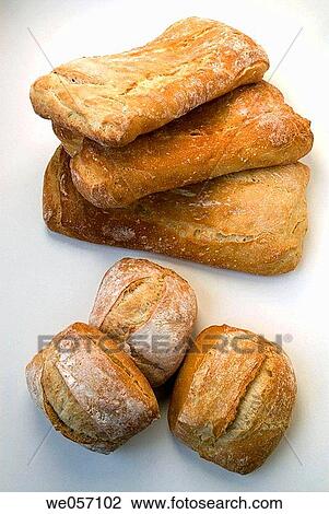 bread, Bread roll, breadroll, breadrolls, Ciabatta bread View Large Photo Image Stock Image - bread, Bread roll, breadroll, breadrolls, Ciabatta bread. Fotosearch