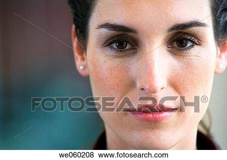 Brown eye, brunette, business, businesspeople, businesswoman View Large Photo Image Stock Photo - Brown eye, brunette, business, businesspeople, businesswoman. Fotosearch