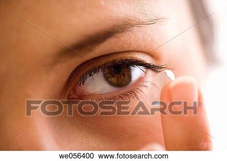 Brown eye, brunette, Close-up View Large Photo Image Stock Image - Brown eye, brunette, Close-up. Fotosearch