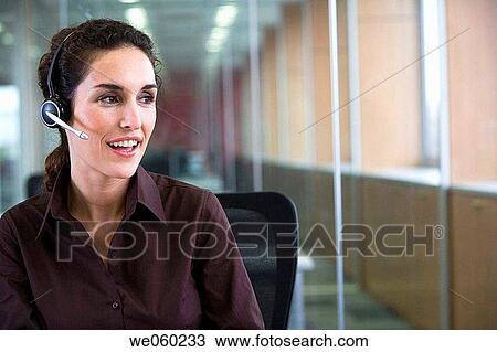 Stock Image - brunette, business, businesspeople, businesswoman. Fotosearch