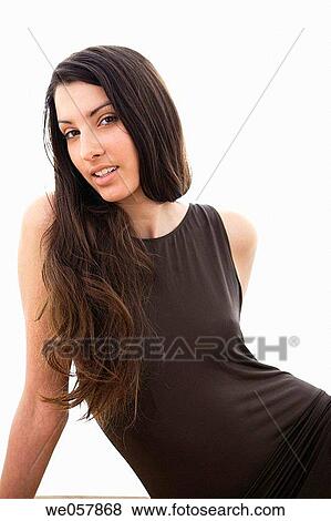 brunette, carnality View Large Photo Image Stock Photo - brunette, carnality. Fotosearch