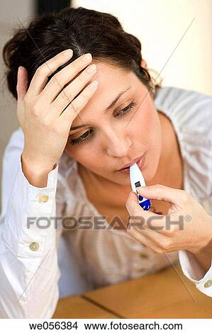 brunette, dark hair, diagnosis View Large Photo Image Picture - brunette, dark hair, diagnosis. Fotosearch