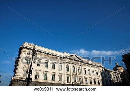 Building, Milan. Lombardy, Italy View Large Photo Image Stock Image - Building, Milan. Lombardy, Italy. Fotosearch
