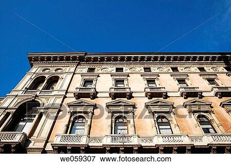 Building, Milan. Lombardy, Italy View Large Photo Image Stock Photo - Building, Milan. Lombardy, Italy. Fotosearch