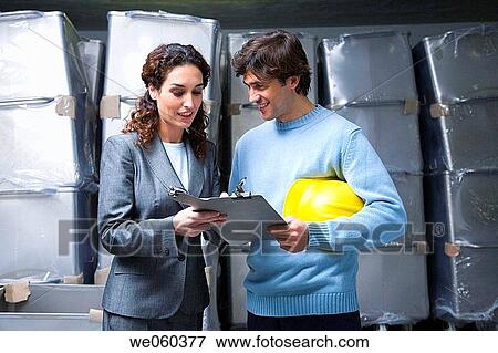 businesspeople, colleague, businesswoman, Attache case View Large Photo Image Stock Photo - businesspeople, colleague, businesswoman, Attache case. Fotosearch