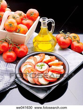 Caprese salad View Large Photo Image Stock Image - Caprese salad. Fotosearch