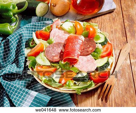 Stock Photo - Catalan style salad. Fotosearch