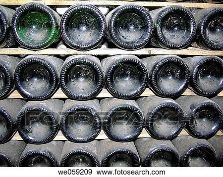 ? Cava? (sparkling wine) bottles View Large Photo Image Stock Photo - ? Cava? (sparkling wine) bottles. Fotosearch