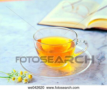 Stock Image - Chamomile tea. Fotosearch