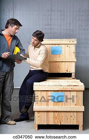 Stock Image - check, checking, Attache case. Fotosearch