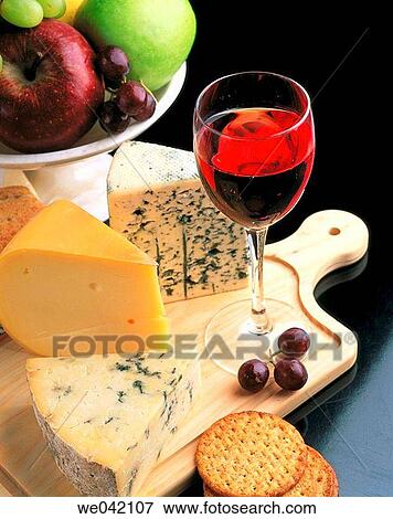 Cheese and wine View Large Photo Image Stock Photo - Cheese and wine. Fotosearch