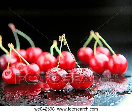Cherries View Large Photo Image Stock Photo - Cherries. Fotosearch