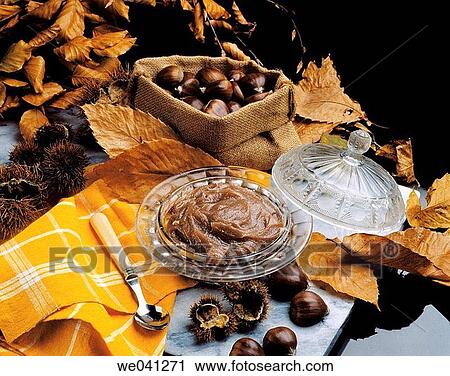 Chestnut sauce View Large Photo Image Stock Image - Chestnut sauce. Fotosearch