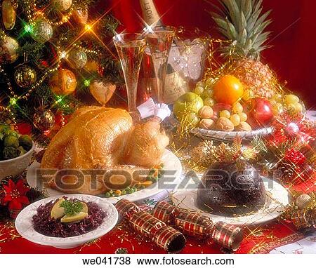 Christmas dinner View Large Photo Image Stock Photo - Christmas dinner. Fotosearch