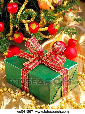Christmas gift View Large Photo Image Stock Photo - Christmas gift. Fotosearch