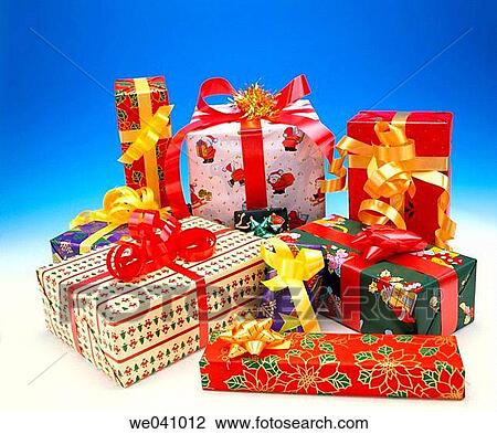 Stock Image - Christmas gifts. Fotosearch