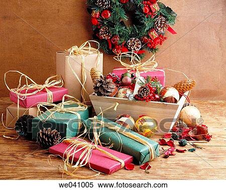 Stock Photography - Christmas gifts. Fotosearch