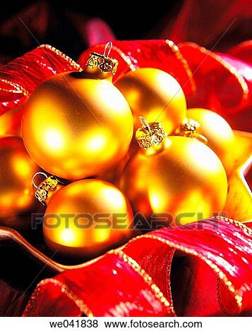 Stock Photo - Christmas ornaments. Fotosearch