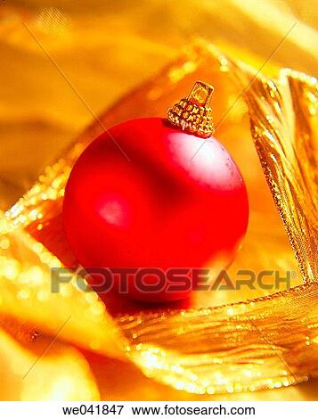 Stock Photo - Christmas ornaments. Fotosearch