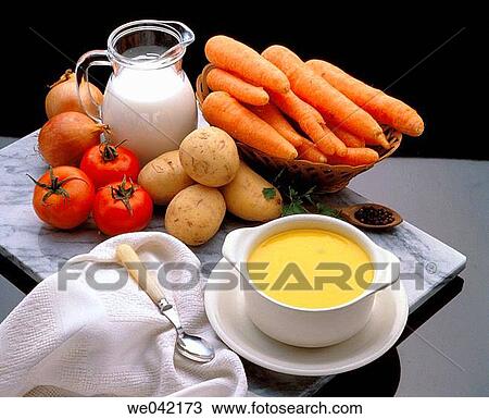 Cream of carrots soup View Large Photo Image Stock Image - Cream of carrots soup. Fotosearch
