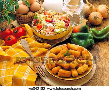 Croquettes View Large Photo Image Stock Image - Croquettes. Fotosearch