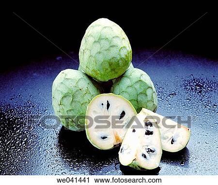 Stock Image - Custard apples. Fotosearch