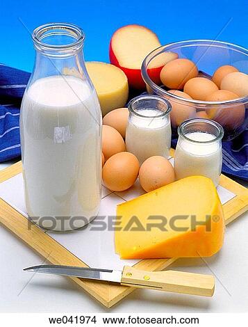 Dairy products View Large Photo Image Picture - Dairy products. Fotosearch