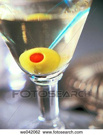 Stock Image - Dry Martini. Fotosearch