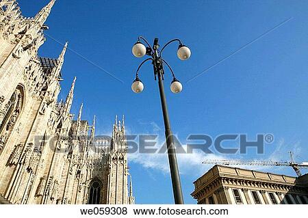 Duomo cathedral, Milan. Lombardy, Italy View Large Photo Image Stock Photo - Duomo cathedral, Milan. Lombardy, Italy. Fotosearch