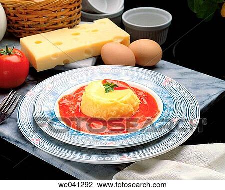 Stock Image - Eggs in mould. Fotosearch