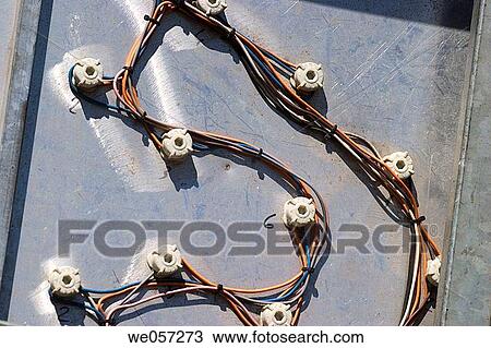 Electrical wires connected together View Large Photo Image Stock Image - Electrical wires connected together. Fotosearch