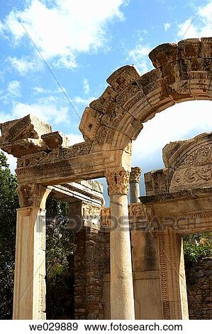Ephesus, Turkey View Large Photo Image Stock Photo - Ephesus, Turkey. Fotosearch