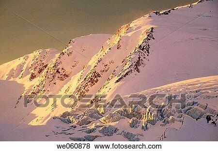 Evening light outside Almer Hut. Above Franz Josef glacier. Westland National Park. New Zealand. View Large Photo Image Stock Photo - Evening light outside Almer Hut. Above Franz Josef glacier. Westland National Park. New Zealand.. Fotosearch