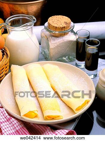 ? Filloas? typical Galician cr? pes View Large Photo Image Picture - ? Filloas? typical Galician cr? pes. Fotosearch