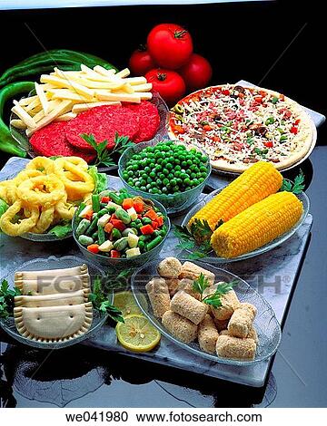 Frozen food View Large Photo Image Stock Image - Frozen food. Fotosearch