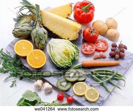 Fruits and vegetables View Large Photo Image Picture - Fruits and vegetables. Fotosearch