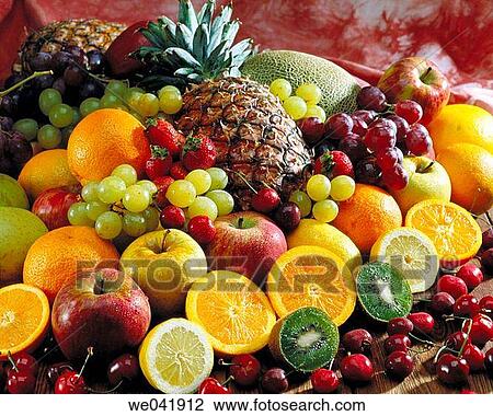 Stock Image - Fruits. Fotosearch