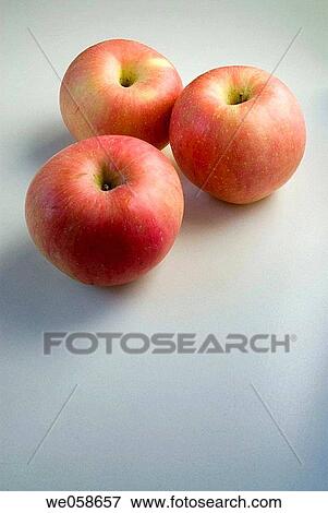Stock Photo - Fuji apples. Fotosearch