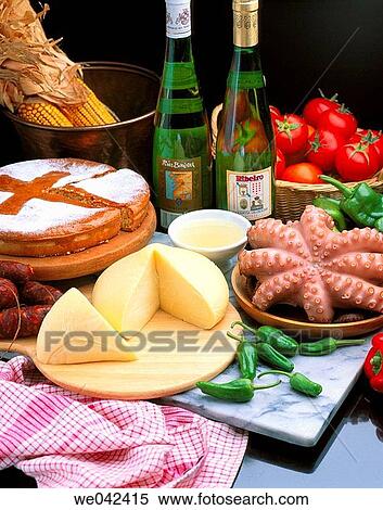 Stock Photography - Galician food. Fotosearch