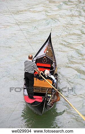Gondola. Venice, Italy View Large Photo Image Picture - Gondola. Venice, Italy. Fotosearch