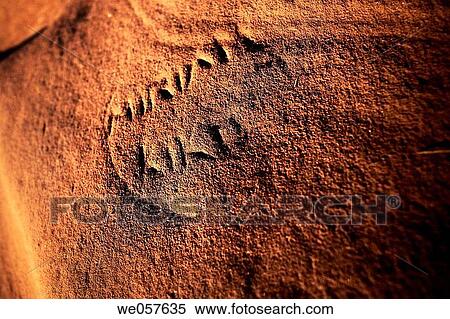 Heart symbol carved on rock. Priorat, Tarragona province, Catalonia, Spain. View Large Photo Image Stock Photography - Heart symbol carved on rock. Priorat, Tarragona province, Catalonia, Spain.. Fotosearch