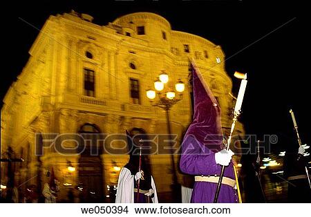 Holy Week procession in front of Arriaga theatre, Bilbao. Biscay, Euskadi, Spain View Large Photo Image Picture - Holy Week procession in front of Arriaga theatre, Bilbao. Biscay, Euskadi, Spain. Fotosearch