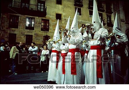 Holy Week procession in the old town, Bilbao. Biscay, Euskadi, Spain View Large Photo Image Stock Photograph - Holy Week procession in the old town, Bilbao. Biscay, Euskadi, Spain. Fotosearch