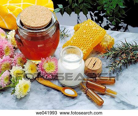 Honey and royal jelly View Large Photo Image Stock Image - Honey and royal jelly. Fotosearch